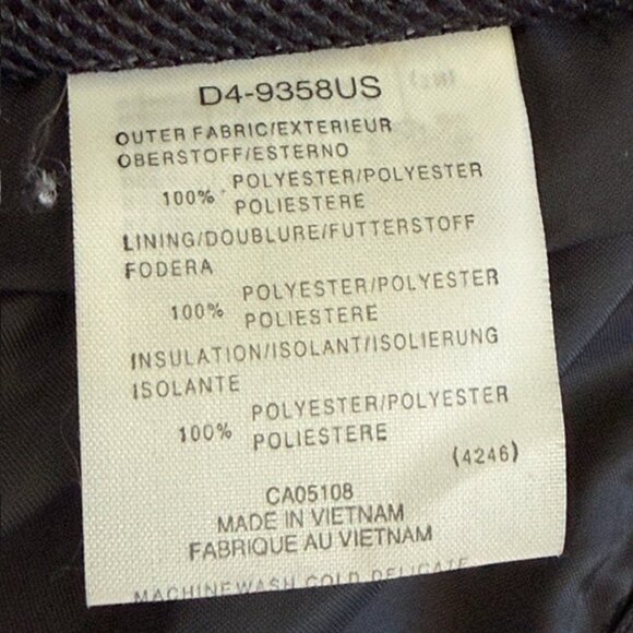 DESCENTE Mila Insulated Ski Snowboard Red Jacket Sz S/8 - Picture 13 of 16